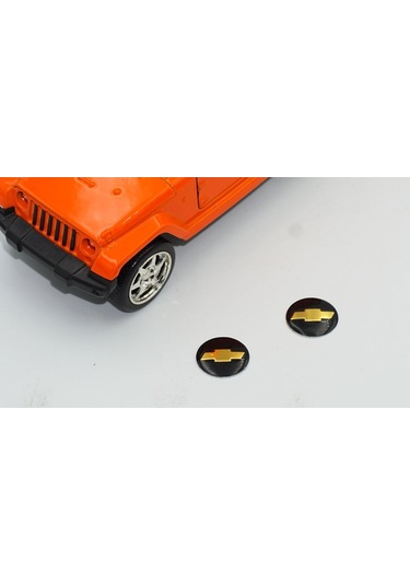 Chevrolet Oto Anahtar 3M Metal Alaşım Logo 2Li Set