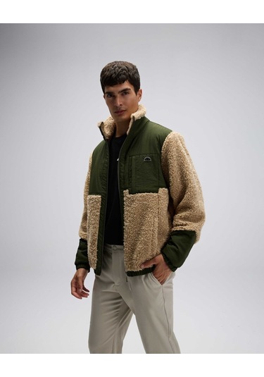 Ellesse Erkek Fermuarlı Polar Bej Mont Em511-bg Bej