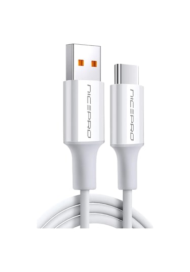 Nicepro Npo UTC20 45 W 2 M Tpe USB To Type-C Hızlı Şarj Ve Data Kablosu