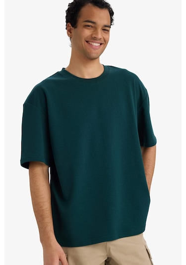 Defacto Nefes Alabilen Oversize Tişört X3926az26spgn465 Yeşil-gn465 Defacto Nefes Alabilen Oversize Tişört X3926az26spgn465 Yeşil-gn465