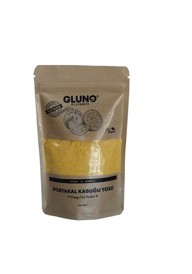 Gluno Glutensiz Portakal Kabuğu Tozu 80 G