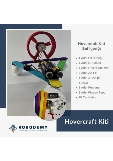 Robodemy Hovercraft Kiti