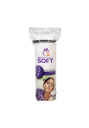New Soft Makyaj Temizleme Pamuğu 70 Li