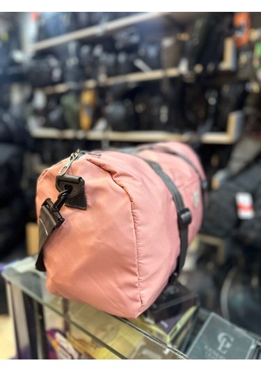 Bagslab Pembe Su Geçirmez Kumaş Seyahat Spor Çantası-1010 Pembe