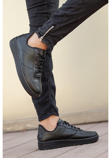 Muggo Mgpogba Unisex Sneaker Günlük Spor Ayakkabı Siyah