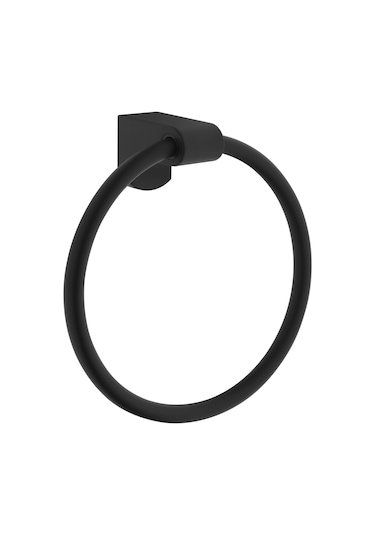 VitrA Base 700 A4407236 Halka Havluluk Mat Siyah