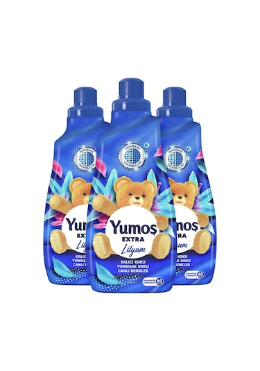 Yumoş Extra Konsantre Çamaşır Yumuşatıcısı Lilyum 3 x 1440 ML