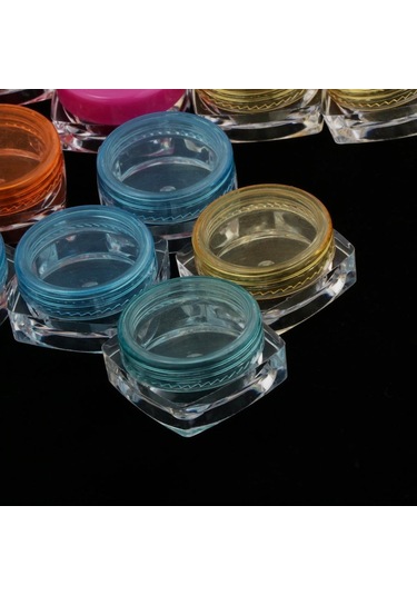 Suntek 20 Parça Doldurulabilir Kozmetik Kavanoz Örnek Makyaj