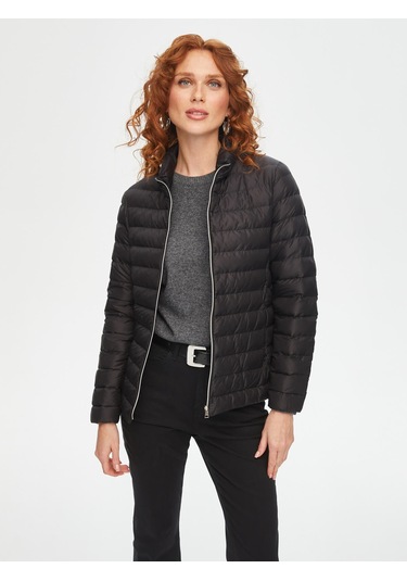 Kapitone Mont 00042-1 B00042-110 Siyah