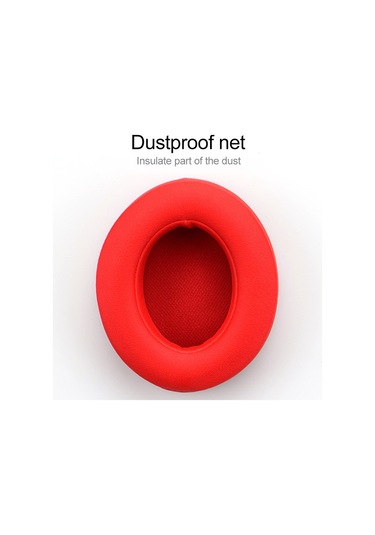 Beats Studio2.0 / Studio3 İçin 1 Çift Sünger Kulaklık Koruyucu Kılıf Pembe