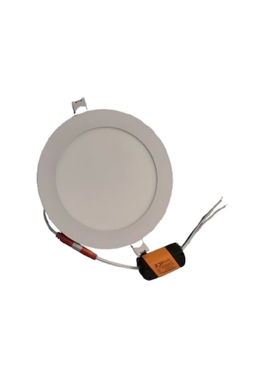 Horoz Slim 12w Yuvarlak Led Panel Spot S. A. 6400k Beyaz Ip20 Çok Renkli
