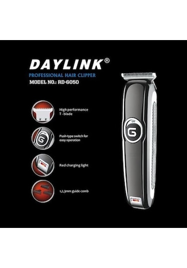 Daylink RD-6050 Saç ve Sakal Kesme Makinesi