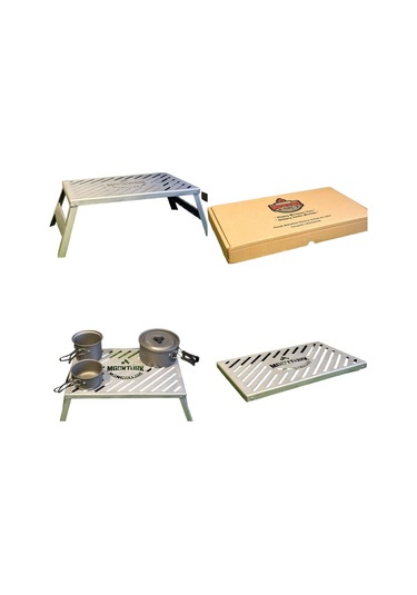 Ateş Üstü Izgara Gri Siyah