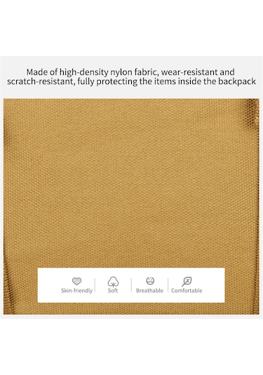 Dianziye Çok Amaçlı Taşınabilir Kamp Sırt Çantası - Geniş Depolama, Hiking Ve Seyahat İçin İdeal, Kaki Renk Seçeneği Haki