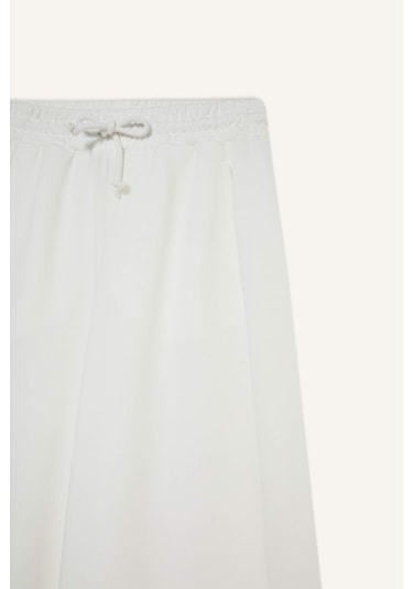 Defacto Coool Barrel Fit Geniş Paça Eşofman Altı F3364ax25auwt32 Beyaz