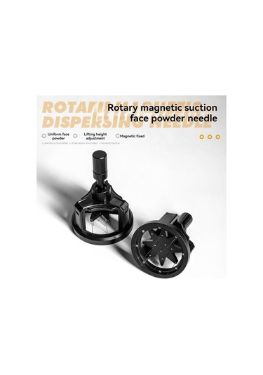 Geekyou 51mm Derinlik Ayarlanabilir Kahve Karıştırıcı - Paslanmaz Çelik-alüminyum Döner İğne Dağıtıcı Aleti Siyah