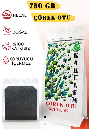 Kakulem Yerli Çiğ Atalık Çörek Otu 750 G
