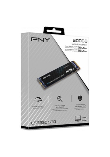 Pny Cs2230 500 Gb 3300/2500 Nvme Pcıe M.2 Ssd M280cs2230-500-rb