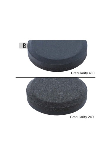 Sones Çift Taraflı Bileme Taşı Mutfak Bıçakları Yuvarlak Bıçak Bileyici, Stil: B