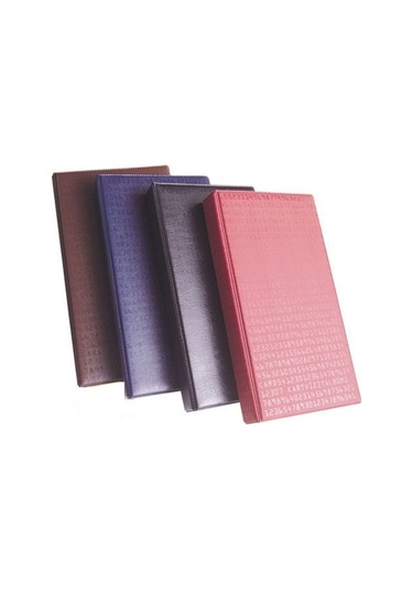 Önder Kartvizit Albümü Seperatörlü Dar Bordo