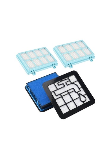 Philips Powerpro Compact Fc9331 Fc9332 Fc8010 Elektrikli Süpürge İçin 2'li Filtre Seti