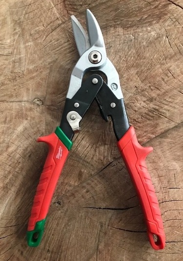 Milwaukee Sac Makası Sag Köşebent Makası Kaportacı Makası 260mm