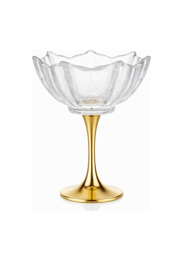 Tulip Uzun Ayaklı Sunumluk 6 Lı Gold