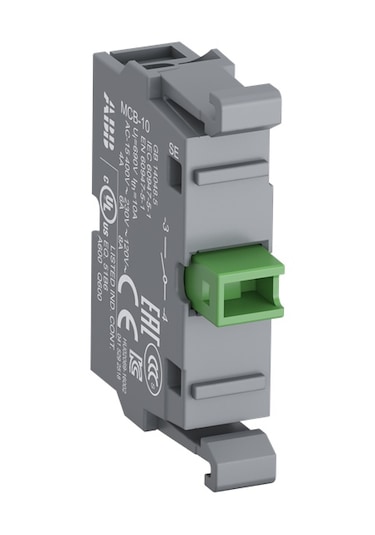 ABB MCB-10 BUTON-SINYAL LAMBASI ICIN YARD.KONTAK 1NA