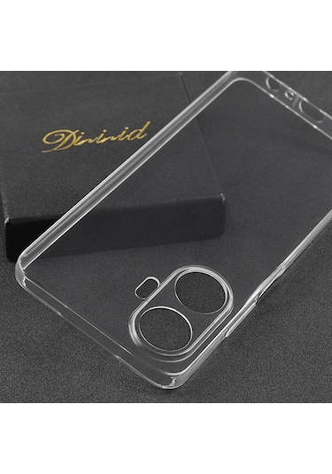 Realme C55 Kılıf Şeffaf İnce Ve Esnek Süper Silikon Kılıf