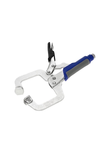 Symbee 11 İnç C Tipi Kilitleme Tırnak Alevi, Geniş Çene Kapasitesi Ve Yüksek Karbon Çelikten Yapılmış Ahşap/kaynaklama İçin Sıkma Aleti