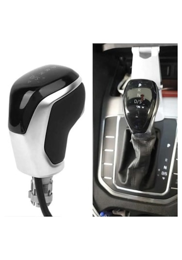 Passat Yeni Tip Dsg Vites Topuzu - Passat B7/b8 - Golf 6/7 Tiguan Dsg Vites Beyaz Isıklı 1pcs