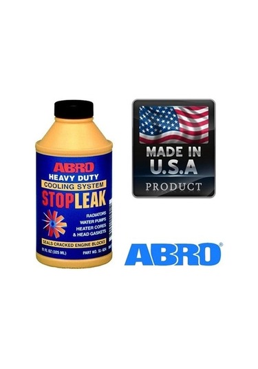 Abro Radyatör Çatlak/delik Tıkayıcı ve Onarıcı Sıvı 325 ML
