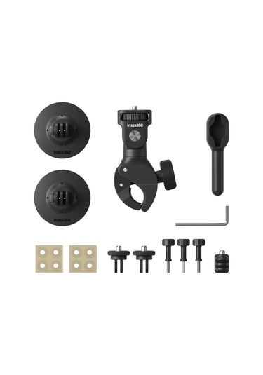 Insta360 Motorcycle Mount Bundle Siyah