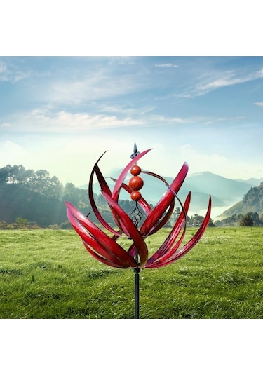 Pazly Tasarım Rüzgar Çiçeği Homyl Dekoratif Hava Döndürücü Açık Alan