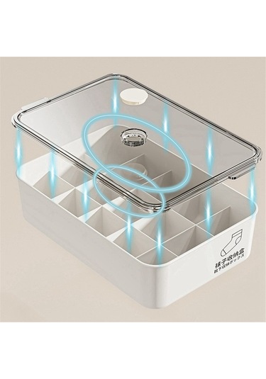 Agoodshop Buzdolabı Organizatörü - Yiyecek Kese Tutucu Yoğurt Tutucu Mutfak Organizatörü Kiler Buzdolabı Depolama Aleti Beyaz -