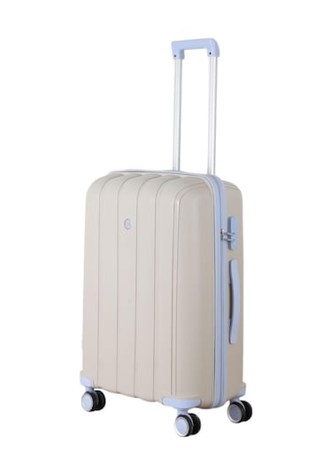 Mçs Polipropilen Valiz V305 65 Cm S18y10003365 11151 Kemik/bebe Mavi