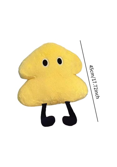 Suntek Yılbaşı Ağacı Yastık Karikatür Hediyesi Kanepe Sarı