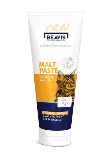 Baevis Malt Paste Kediler İçin Tüy Yumağı Önleyici Macun 85ml