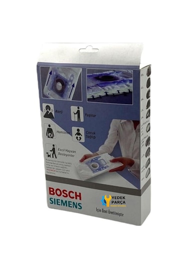 Profilo Uyumlu Vs 6 Pt 24xxl Elektrikli Süpürge Kutulu Toz Torbası