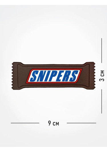 Tactochno Snıpers Çikolata Baskılı Cırt Cırtlı Pvc Şerit 215964236