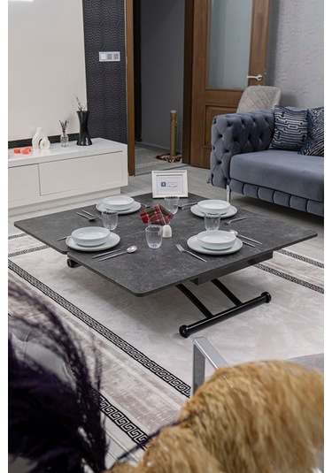 Juppo Üst Tabla Mdf Kartal Oval Köşe Alt Siyah Dışa Kıvrım