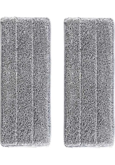 Grimorlife 2 Adet Flat Mop Yedek Mikrofiber Bez Paspas
