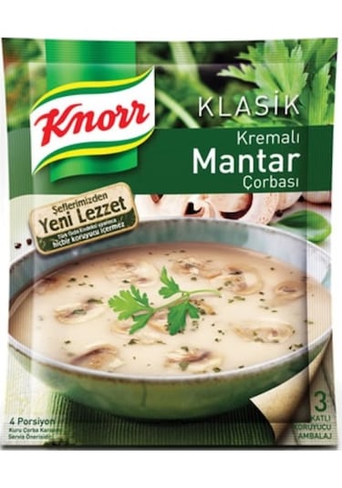 Knorr Kremalı Mantar Çorbası 12 x 63 G