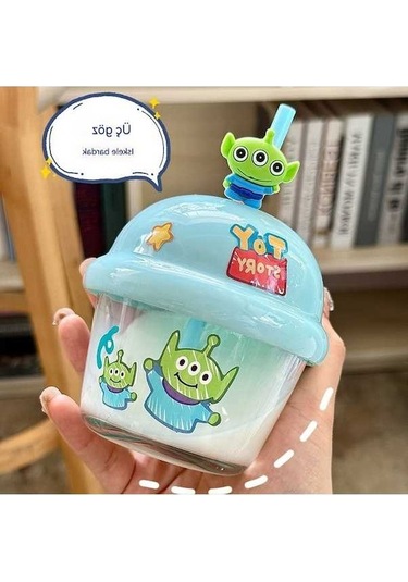 Pazly Mini Sevimli Taşınabilir Hasır Cam Gözlü Mavi 1 Adet Mavi Mavi