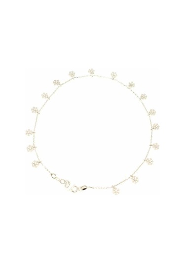 Nusret 925 Ayar Gümüş Kar Tanesi Halhal Gümüş