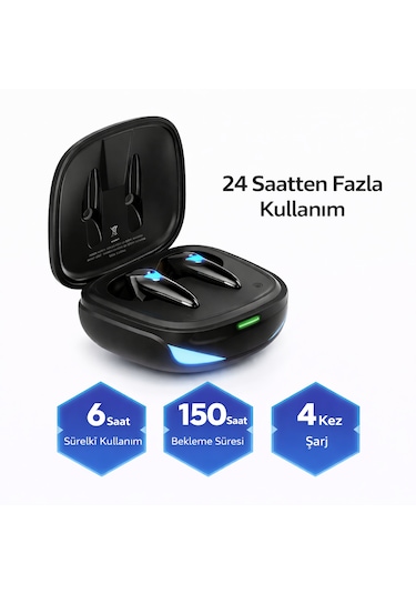 Qasul G10 Bluetooth 5.2 Kulak İçi Kulaklık