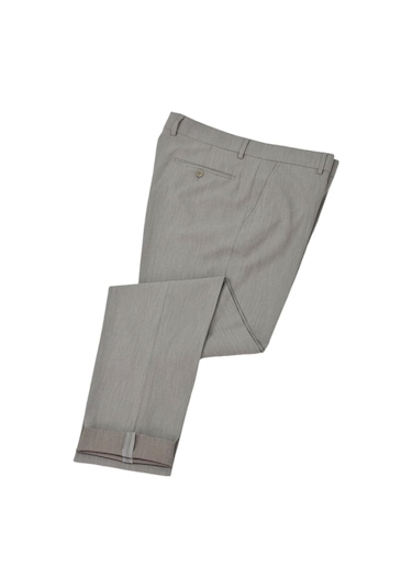 Erkek Klasik Kuş Gözü Kumaş Pantolon Bgl-st04739 Bej