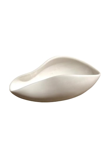 Suntek Ev Büfe Beyaz Için Seramik Dozaj Kabı Porselen Tek