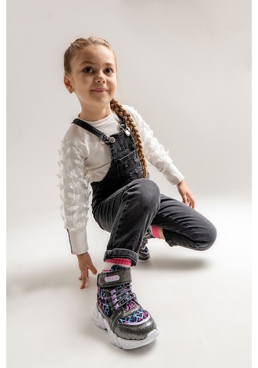 Mnpc Kız Çocuk Platin Suya Dayanıklı Anatomik Günlük Bot 25k2b11049483 Platin