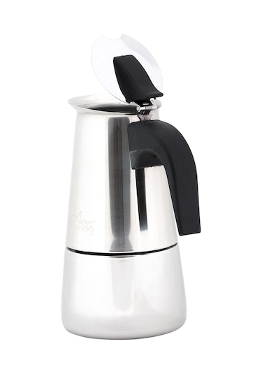 Any Morning FE001-6 Paslanmaz Çelik İndüksiyonlu Espresso Kahve Makinesi 300 Ml
